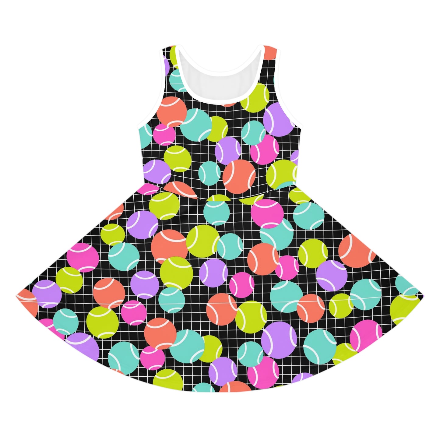 Girls' Sleeveless Sundress (AOP)