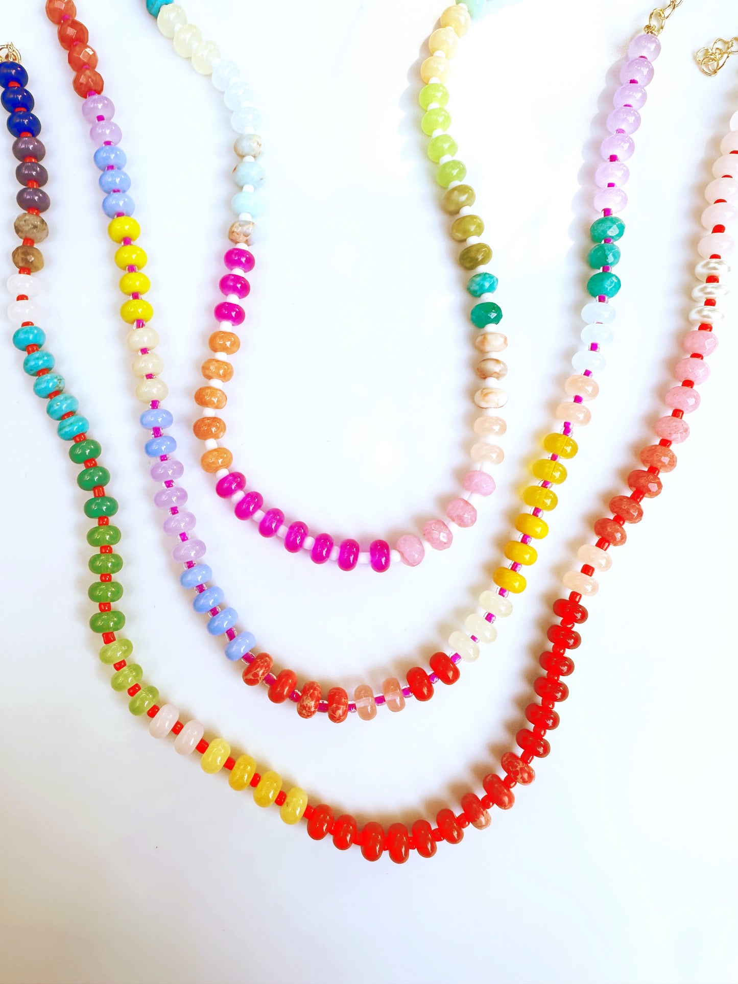 Sunrise Beaded Necklace
