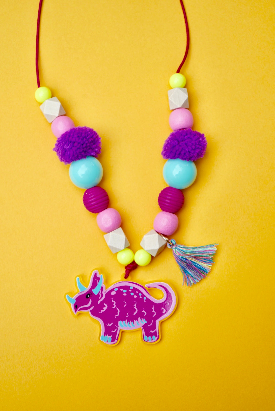 Triceratops  Necklace