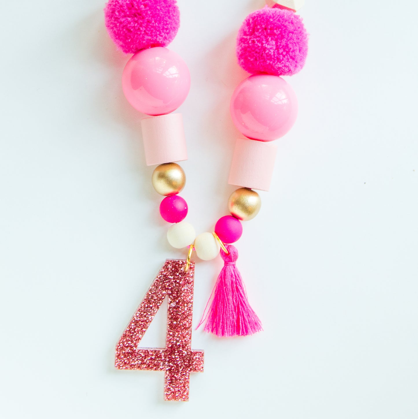 Load image into Gallery viewer, Pink Birthday Necklace
